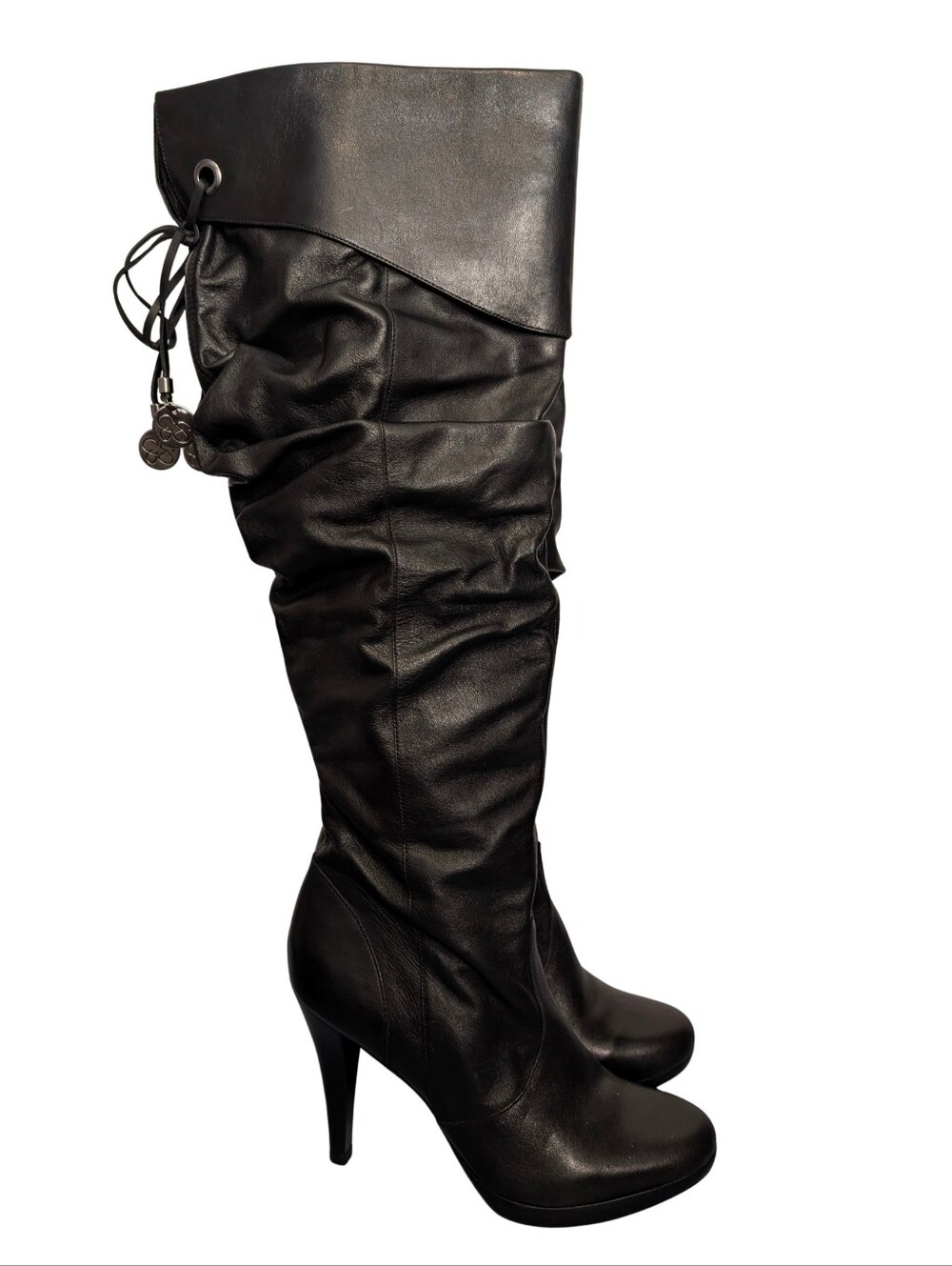 Jessica Simpson High-Heel Slouch Knee-High Boots